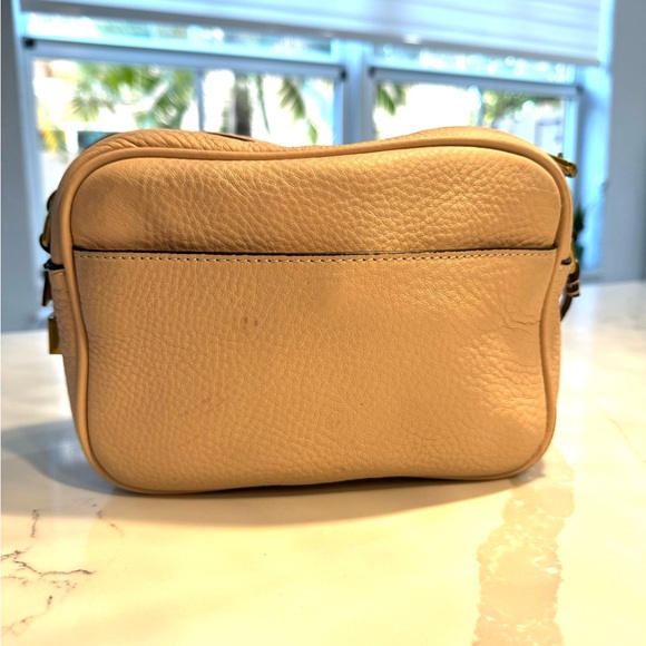 J.Crew Signet Bag Italian Pale Pink Leather Crossbody - Picture 7 of 17